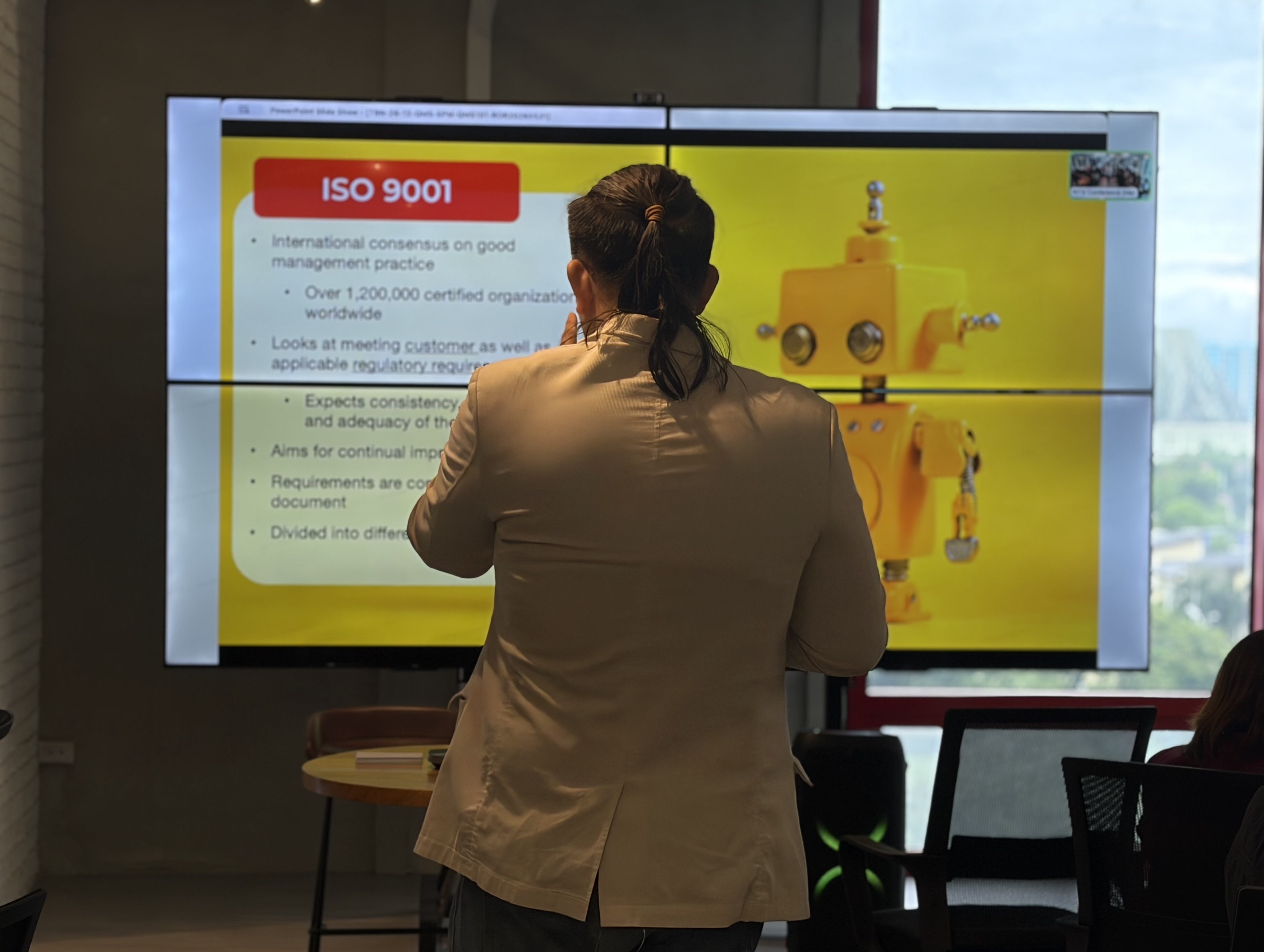 S.P. Madrid ISO compliance session